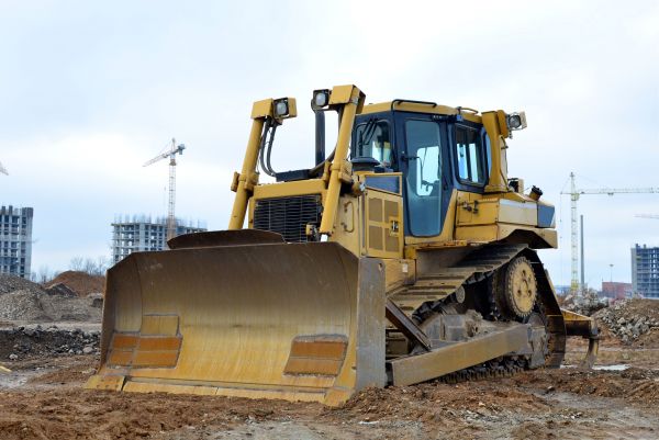 Bulldozer Site Clearing in Odessa